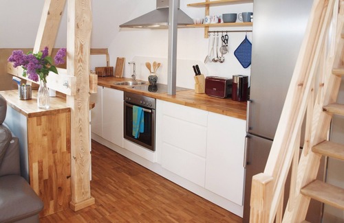 Fresdorf Apartamento | Villa Wunderlich, Blaue Wohnung - Schöne Fewo auf dem Land, bei Potsdam/ Berlin