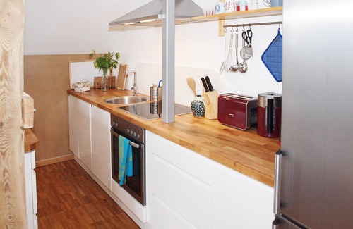 Fresdorf Apartamento | Villa Wunderlich, Blaue Wohnung - Schöne Fewo auf dem Land, bei Potsdam/ Berlin