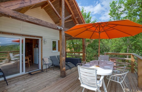 Orliaguet Chalet De Esquí | Casas rurales piscina cubierta y climatizada mini 30 ° durante todo el año en Dordogne Périgord