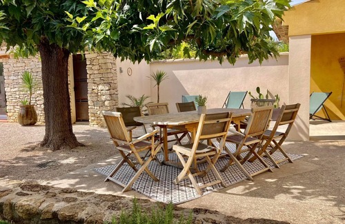 Suze-la-Rousse Chalet De Esquí | Casa de pueblo piscina privada jardín cerrado,