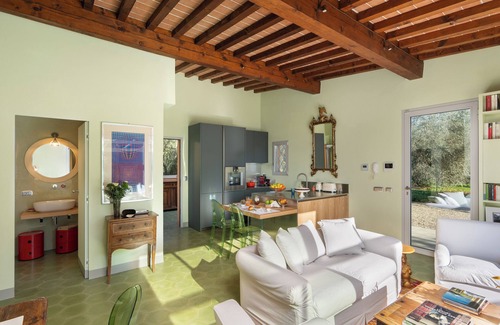 Le Cure Casa | Villino Arancio, Florence Panorama, small pool surrounded by olive trees
