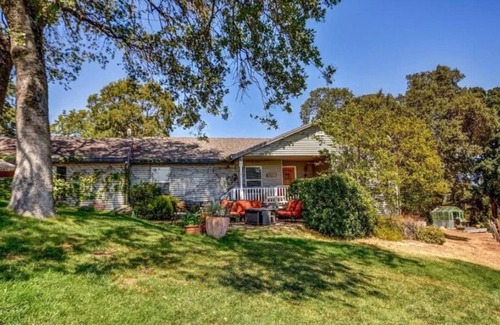 Placerville Casa | Vineyard House with views of Lotus/Coloma valley. Pet friendly!