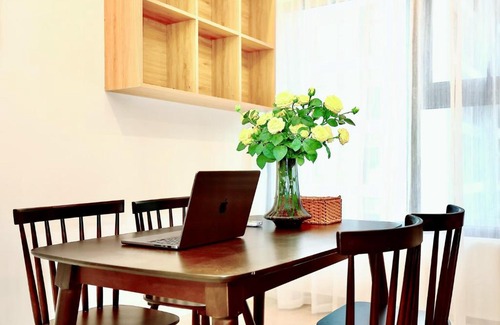 Tu Liem Apartamento | Vinhomes Smart City + 2 Room + Acesss Jap Garden
