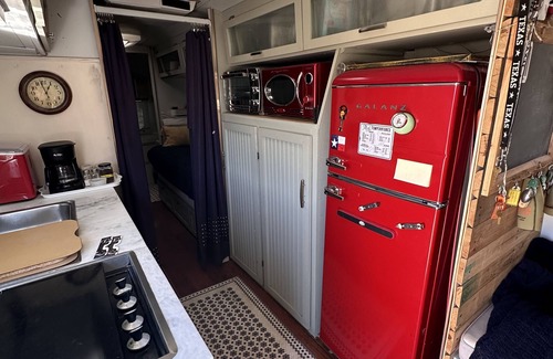 Fredericksburg Casa | Vintage Airstream tucked in Fredericksburg, Texas Hill country!!