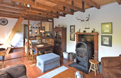 Wilhelmstal Casa | Casa de vacaciones vintage en Bad, Pyrmont con terraza privada