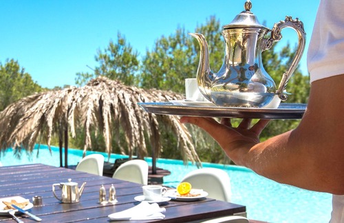 Sant Josep de sa Talaia Villa | VIP Resort-Style Mansion Fully staffed 3 Butlers, Personal Chef, 32m/106ft Pool