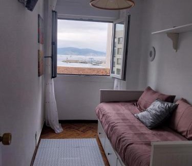 Sanxenxo Apartamento | Vista faro, playa panadeira