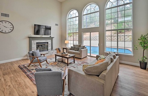 Vista Villa | Vista Hills Retreat w/ Pool, Furnished Patio!
