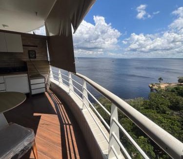 Ponta Negra Apartamento | Vista Incrível e Varanda Gourmet no Tropical Executive