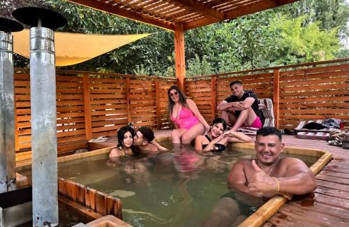 Lampa Cabina | Vista Luna Lodge con tinaja caliente