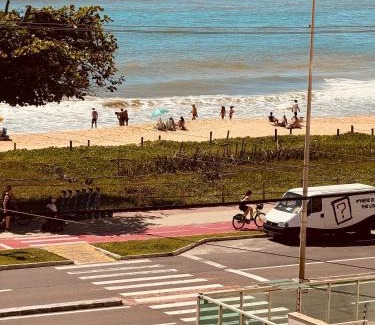 Praia de Itaparica Apartamento | Vista Mar, Pé na Areia Praia Itaparica,luxo