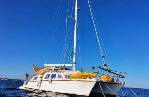 Marseillan Alquiler De Eote | Vivez une expérience insolite sur notre grand catamaran de 12m au mouillage en face de Marseillan