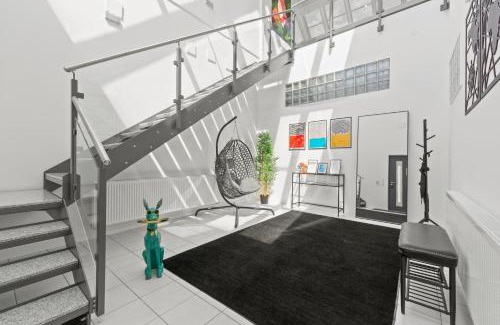 Kelsterbach Apartamento | VIVO Loft Frankfurt Flughafen mit Parkplatz