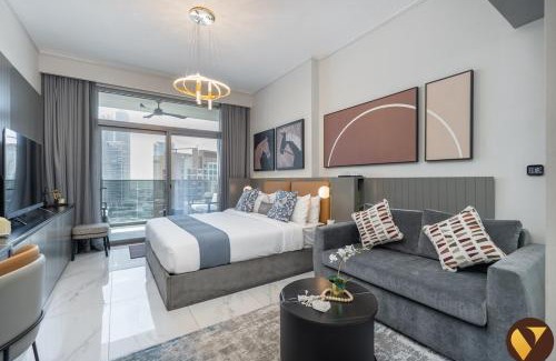 Madinat Zayed Apartamento | VOGUE MAG318 Business Bay - Downtown Dubai - walkable to Burj Khalifa and The Dubai Mall and Pool View with balcony