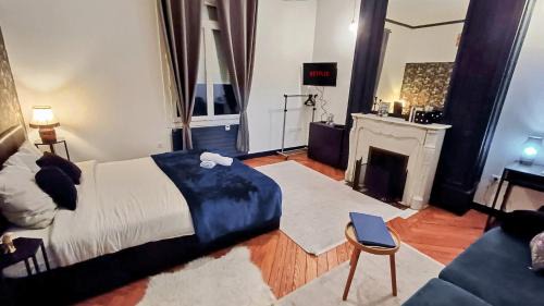 Centre Ville Rive Gauche Apartamento | VOYAGE AU CALME à 10 Minutes du centre avec PARKING INCLUS et FIBRE, IDÉAL SOLO et PRO