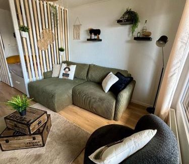 Randogne Apartamento | Vue imprenable sur les Alpes et Parking privé gratuit