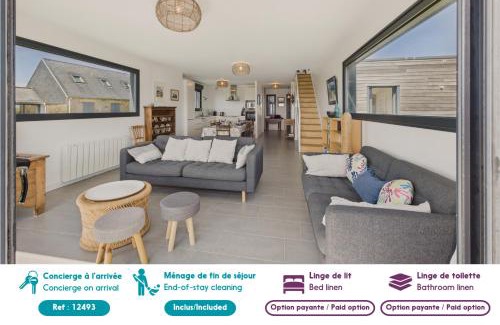 Plovan Casa | Vue mer - maison pour 5 adultes et 2 enfants