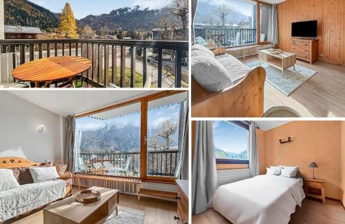 Argentiere Apartamento | Vue Mont Blanc, balcon et parking privé