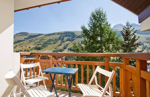 Les Deux Alpes Apartamento | Vue sur la montage ! Studio pour 4, tout équipé