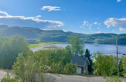 L'Anse-Saint-Jean Chalet De Esquí | Vue sur le Fjord