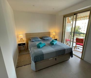 Cros-de-Cagnes Apartamento | VUE SUR MER - Magnifique appartement tout confort - Terrasse et parking privé