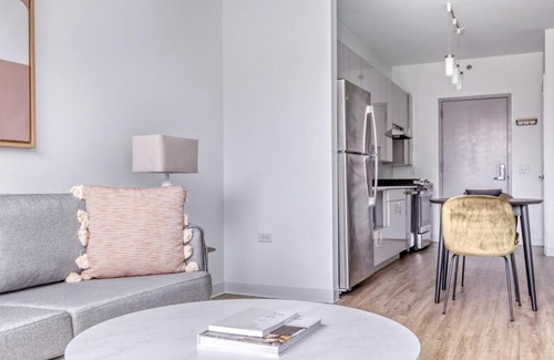 West Loop Apartamento | W Loop Studio w Gym Pool in heart of Greektown CHI-532