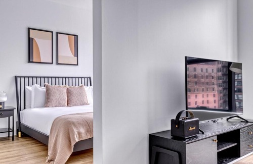 West Loop Apartamento | W Loop Studio w Gym Pool in heart of Greektown CHI-532
