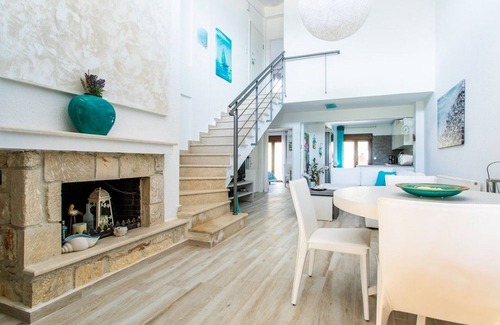 Nea Skioni Villa | (w) Villa Maistros | Piscina privada | Halkidiki