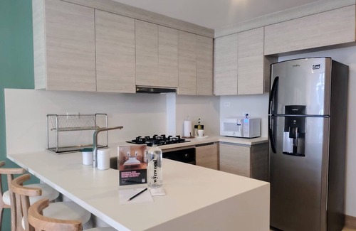 Zona Norte Apartamento | w Minimalist 1BR w Amazing View in Morros Eos