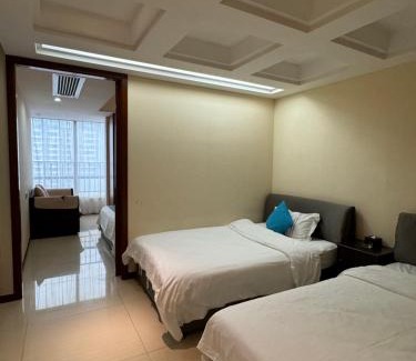 Guangzhou Apartamento | WAIFIDEN Apartment Min Jian Financial Building-Free shuttle bus during the Canton Fair