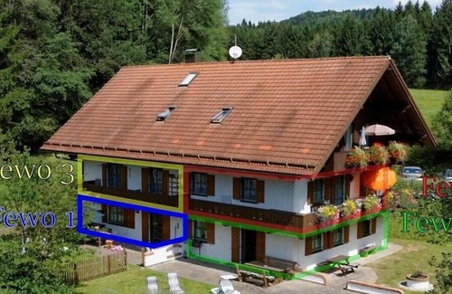 Drachselsried Casa | Waldhaus Sonnenberg Apartamento 4
