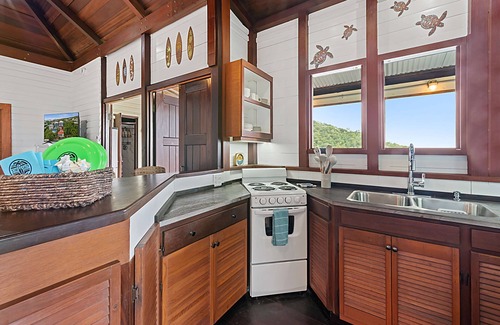 Estate Enighed Condominio | Walk 2 Cruz Bay 2024 Renovations W/D WiFi Parking Battery Backup