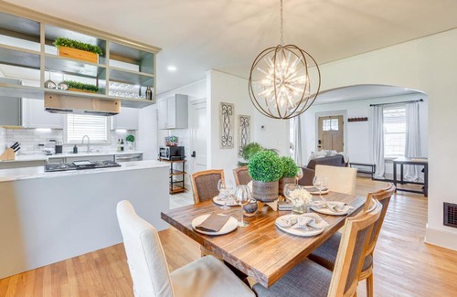Birmingham Casa | Walk to Amphitheater and Stadium Home with Deck!