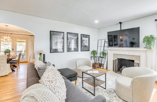 Birmingham Casa | Walk to Amphitheater and Stadium Home with Deck!