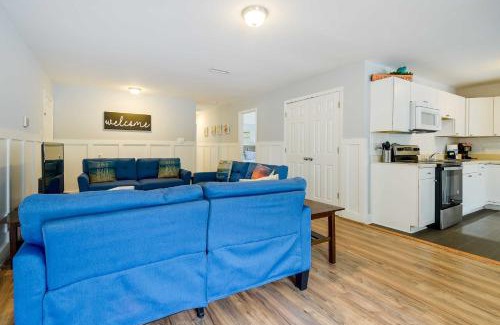 Atlantic Beach Casa | Walk to Atlantic Beach Family Gem with Fenced Yard
