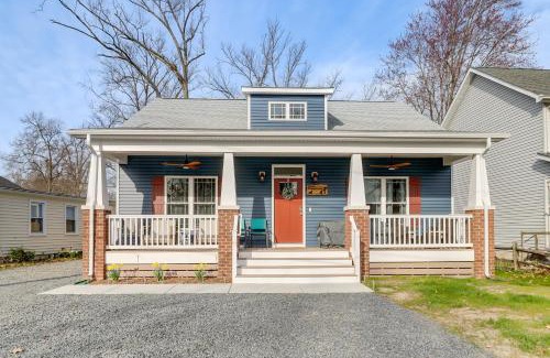 Colonial Beach Casa | Walk to Bay Home with Fenced Yard in Colonial Beach