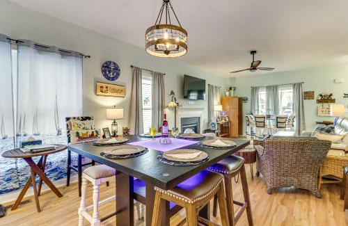 Colonial Beach Casa | Walk to Bay Home with Fenced Yard in Colonial Beach