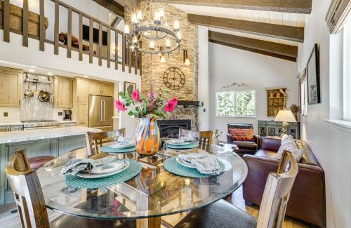 Incline Village Casa | Walk to Diamond Peak Luxe Chalet with Mtn-View Deck