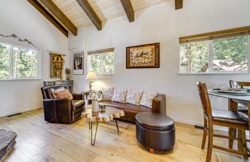 Incline Village Casa | Walk to Diamond Peak Luxe Chalet with Mtn-View Deck