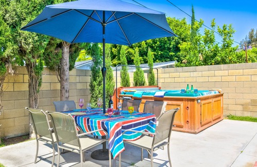 Southwest Anaheim Casa | Walk to Disneyland & Conv Ctr!*Hot Tub!*Game Room*Spring Sale!