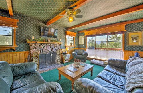 Fawnskin Casa | Walk to Lake Cabin with Deck and Views in Fawnskin