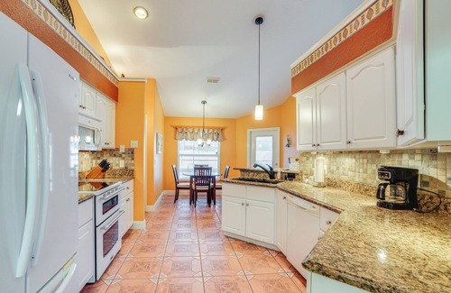 Candler Casa | Walk to Lake Diamond Golf: Home w/Private Pool!