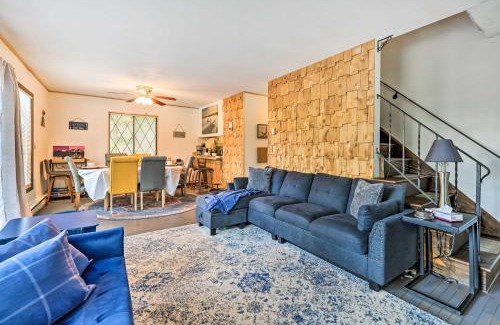 Pocono Summit Casa | Walk to Lake Game Room Getaway in Pocono Summit!
