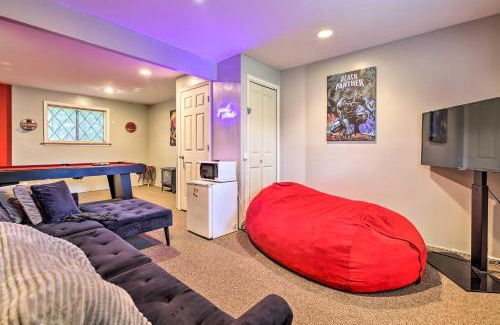Pocono Summit Casa | Walk to Lake Game Room Getaway in Pocono Summit!
