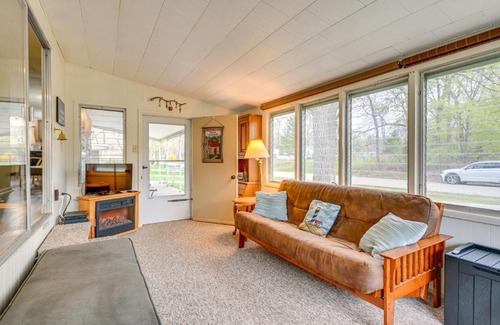 Caseville Casa | Walk to Lake Huron Pet-Friendly Caseville Cottage