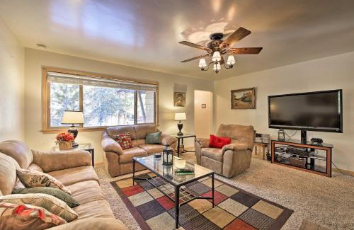 Fawnskin Casa | Walk to Lake Rustic Home with Deck in Fawnskin