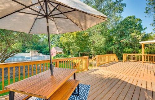 McDonough Casa | Walk to McDonough Square Family Home with Fire Pit