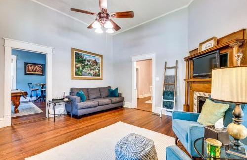 McDonough Casa | Walk to McDonough Square Family Home with Fire Pit