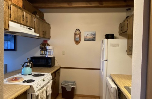 Angel Fire Condominio | Walk To Ski Lifts! W/D, WiFi, Kitchen, Skylights