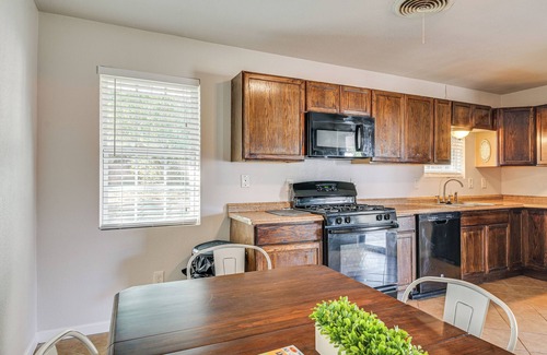 Brenham Casa | Walk to Town: Home w/ Yard in Brenham!
